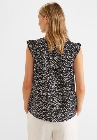 STREET ONE Blouse in Zwart