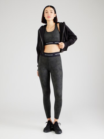 new balance Skinny Sportbroek 'Sleek 25' in Zwart