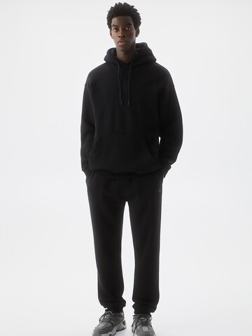 Pull&Bear Sweat suit in Black: front