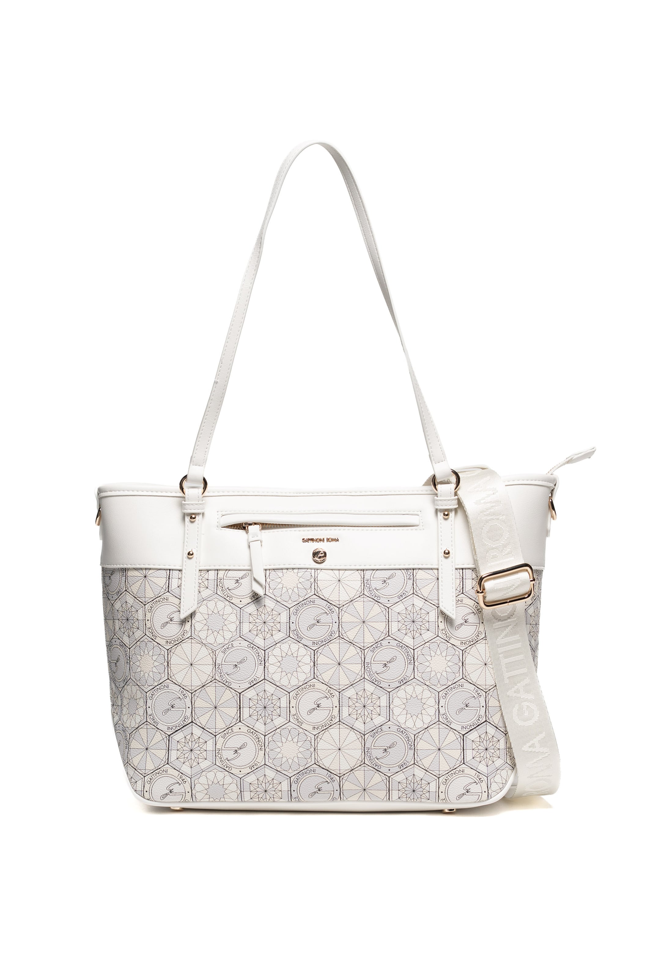 Gattinoni Umhängetasche 'Teodosia Daily' in Beige: Vorderseite