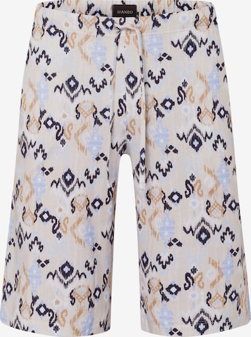 Hanro Pajama pants ' Night & Day ' in Beige: front
