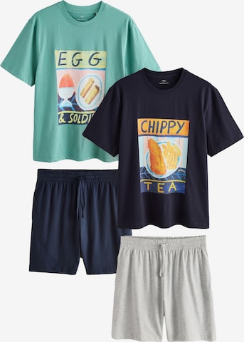 žalia Next Trumpa pižama 'Frankie Thorpe': priekis