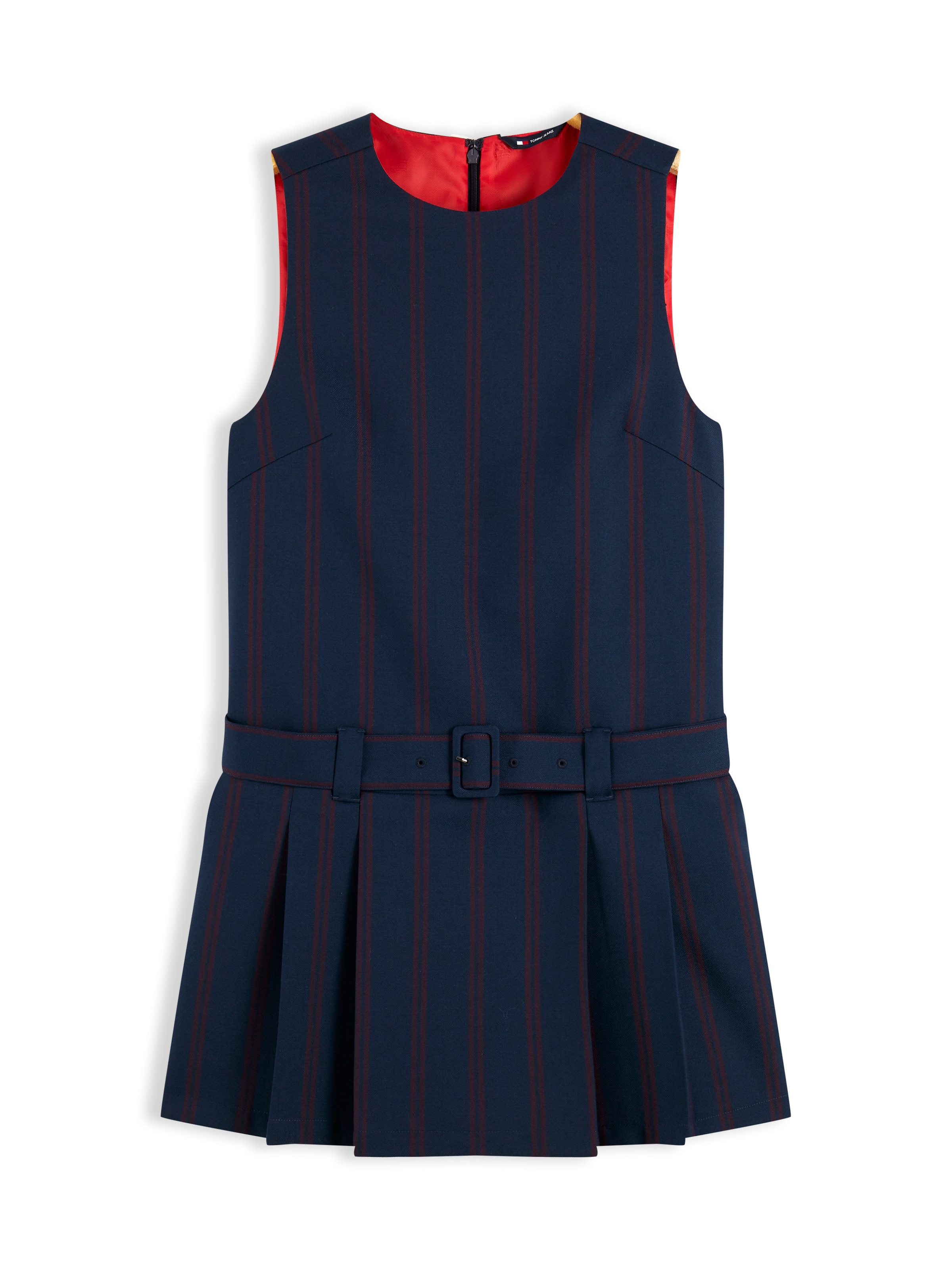 Robe Tommy Jeans en bleu : devant
