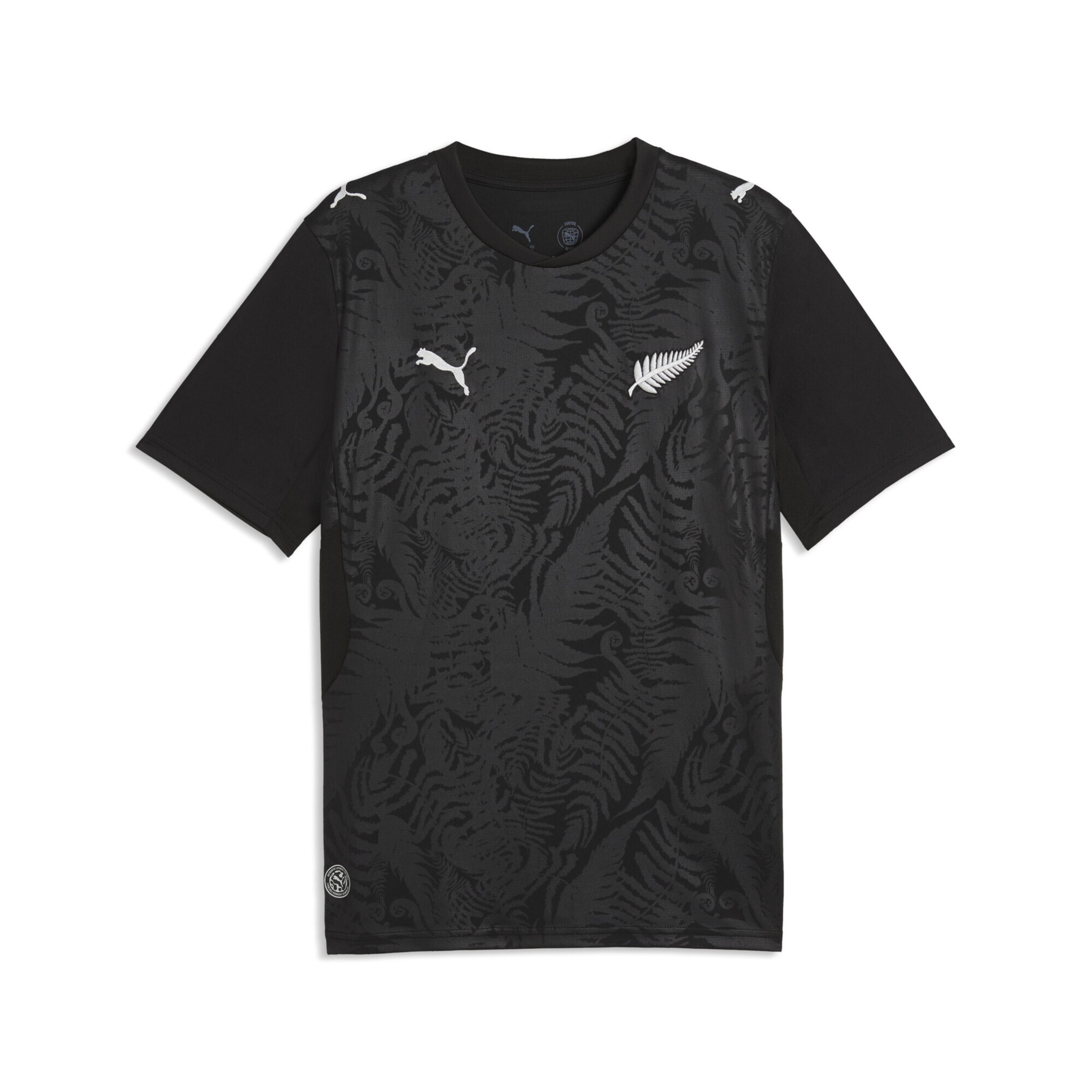Maillot 'Neuseeland' PUMA en noir : devant