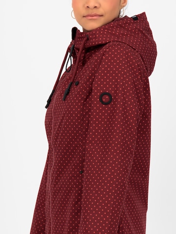 Alife and Kickin - Chaqueta de entretiempo 'LilouAK' en rojo