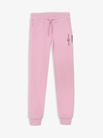 John Richmond Tapered Pants 'Deb' in Pink: front