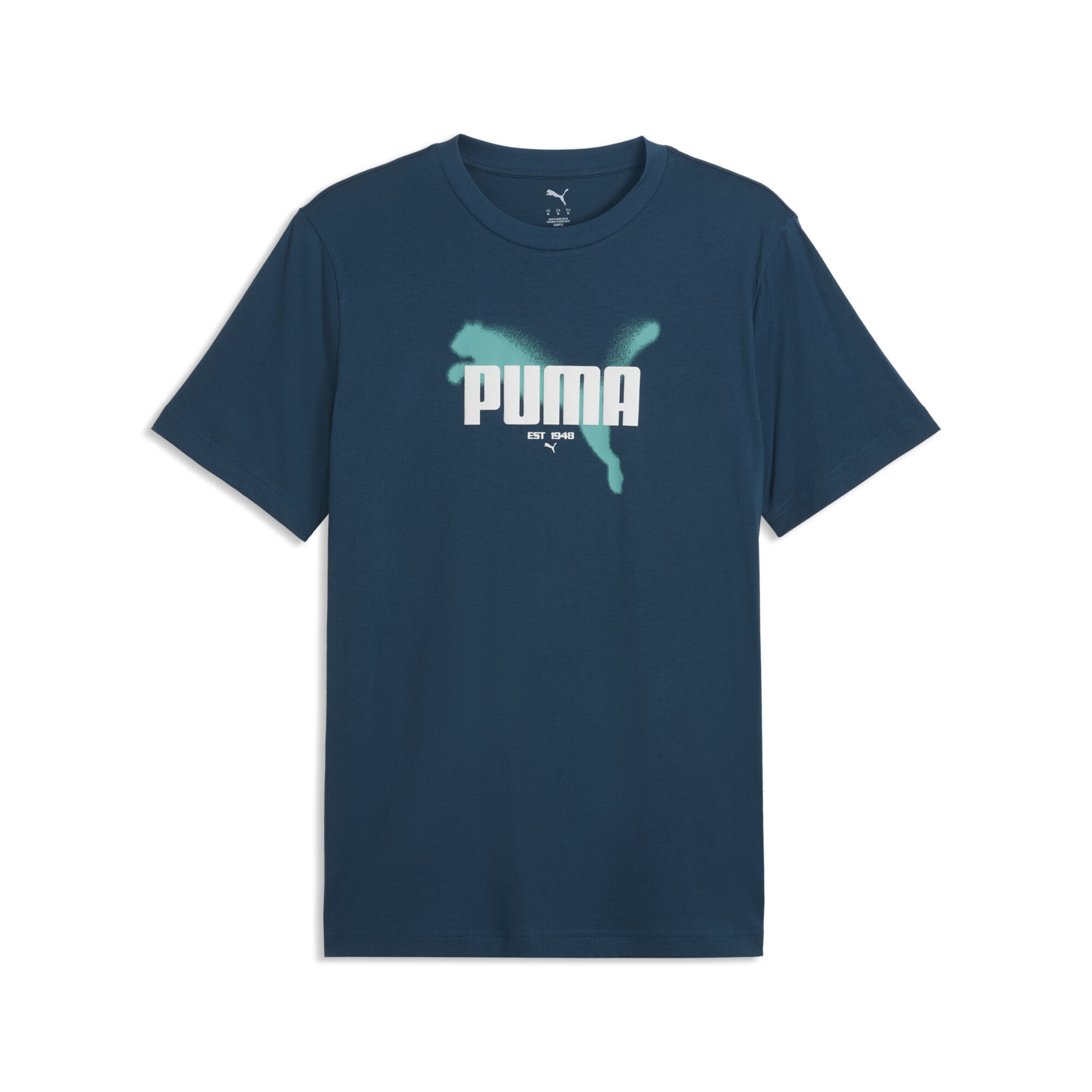 PUMA T-Shirt in Blau: Vorderseite