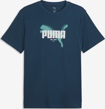 PUMA T-Shirt in Blau: Vorderseite