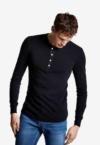 SCHIESSER REVIVAL Shirt in Schwarz: predná strana