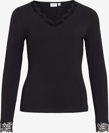 VILA - Camiseta 'VIClura' en negro: frente