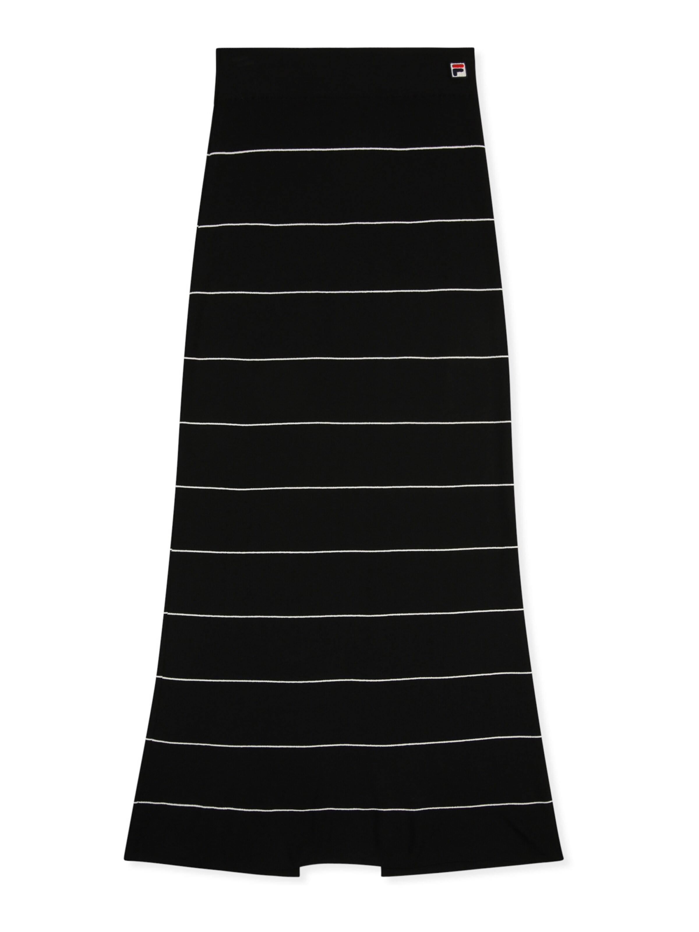FILA Hame 'MONTECARLO straight fine knitted skirt' värissä musta