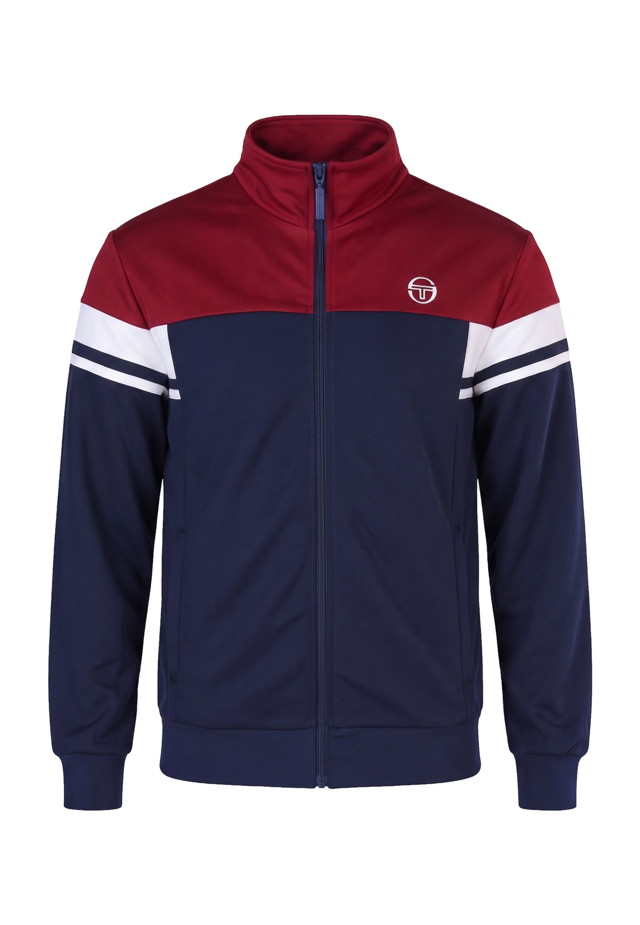 Giacca di felpa 'Camarindo' di Sergio Tacchini in blu: frontale