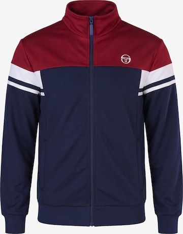Sergio Tacchini Sweatvest 'Camarindo' in Blauw: voorkant
