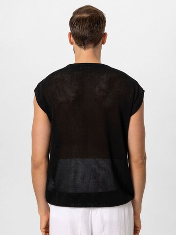 T-Shirt 'Stockholm' Antioch en noir