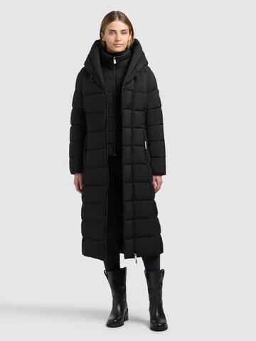 khujo - Sobretudo de inverno 'Sanve' em preto