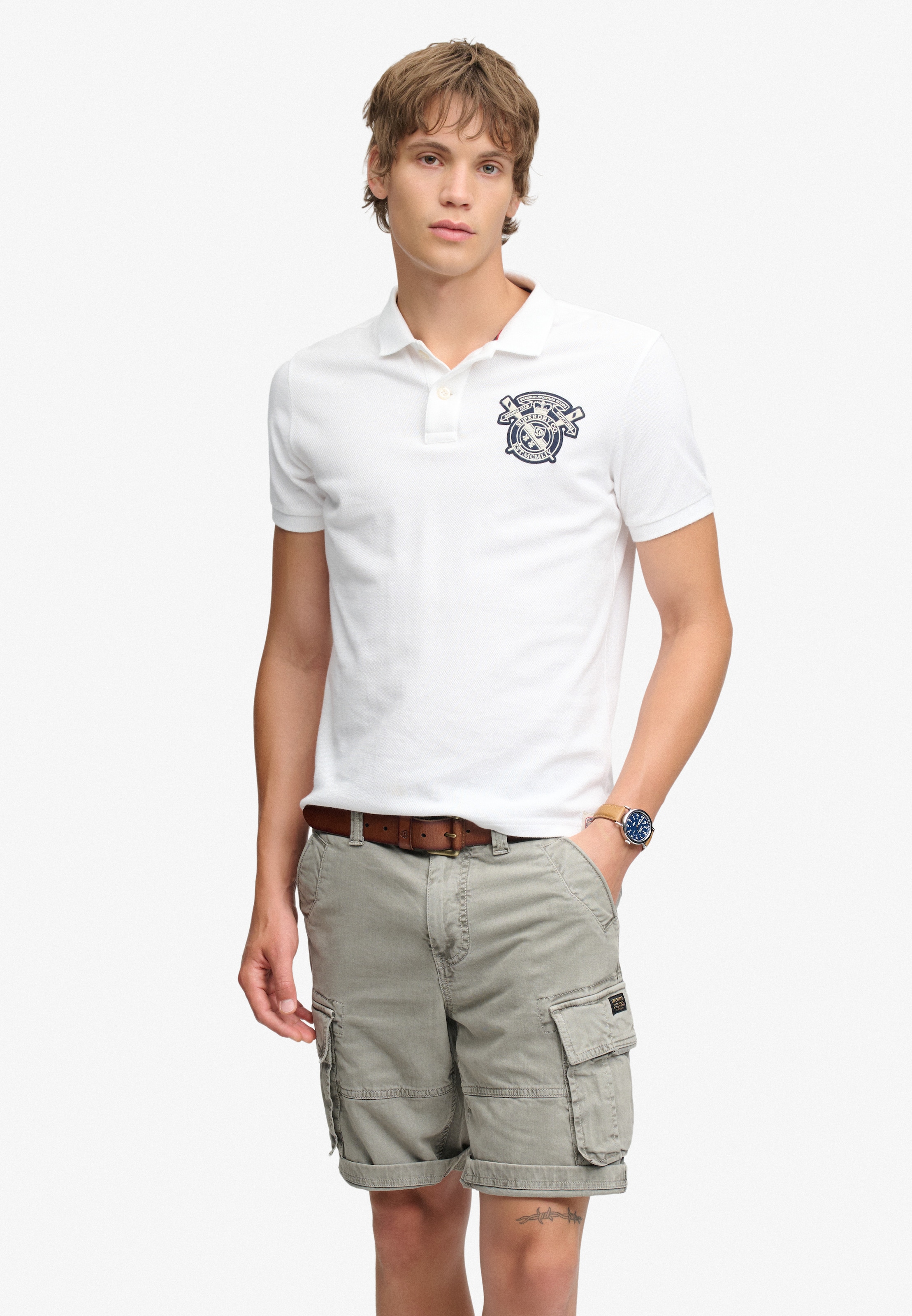 Superdry & Co Regular Cargo Pants in Green