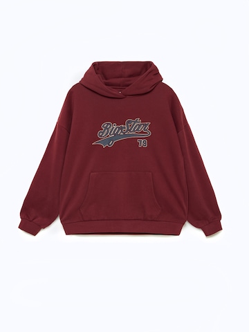BIG STAR Sweatshirt 'Rubilia' in Red