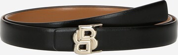 Ceinture BOSS en noir : devant