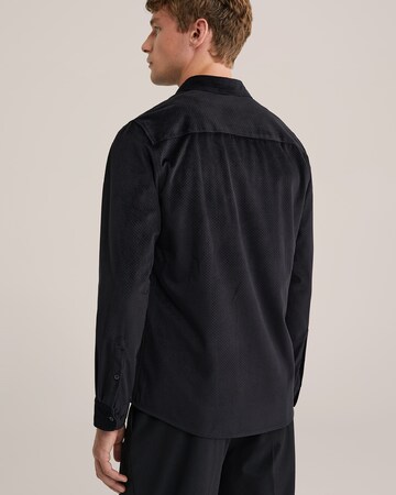 WE Fashion Regular fit Srajca | črna barva