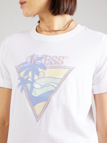 Tricou de la GUESS pe alb