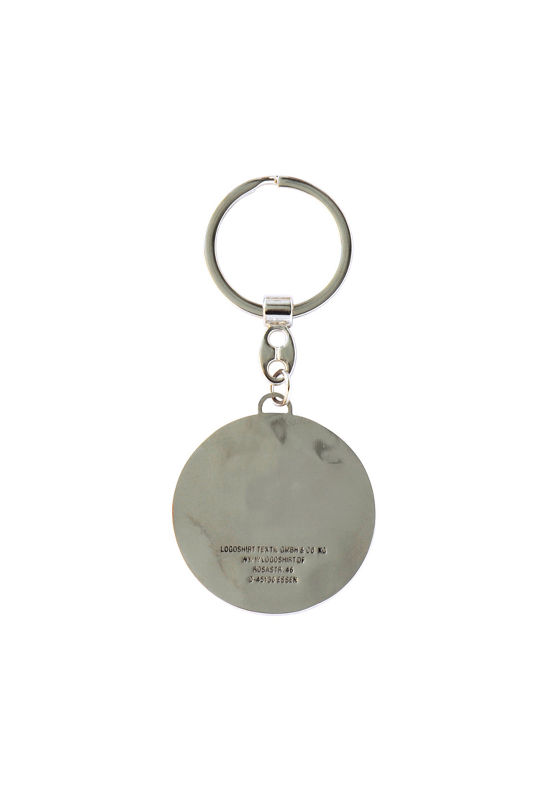LOGOSHIRT Key Ring in Red