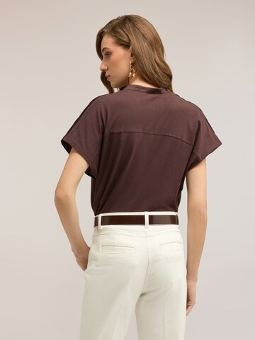 MOTIVI Bluse‌‌‌‌‌‌ in Braun