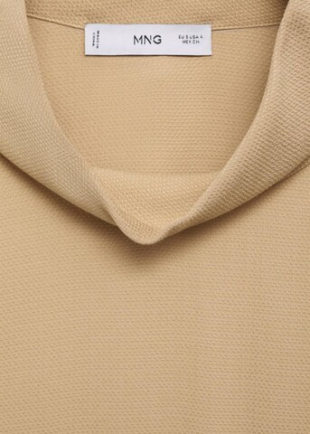 MANGO Shirt in Beige