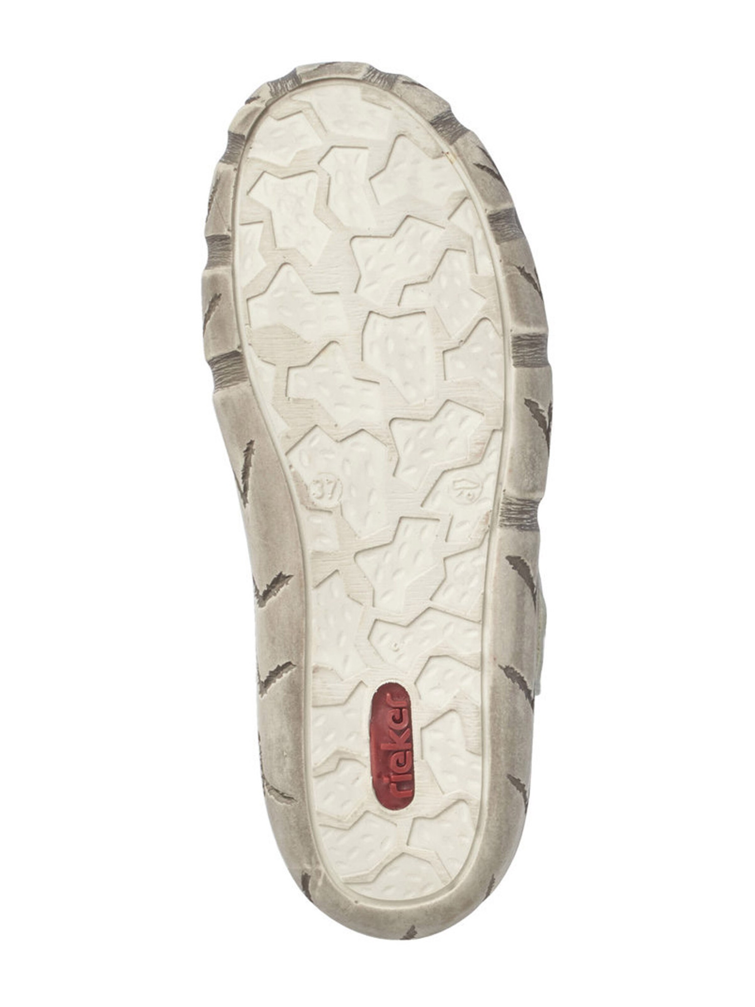 RiekerNatikače s potpeticom - bijela boja