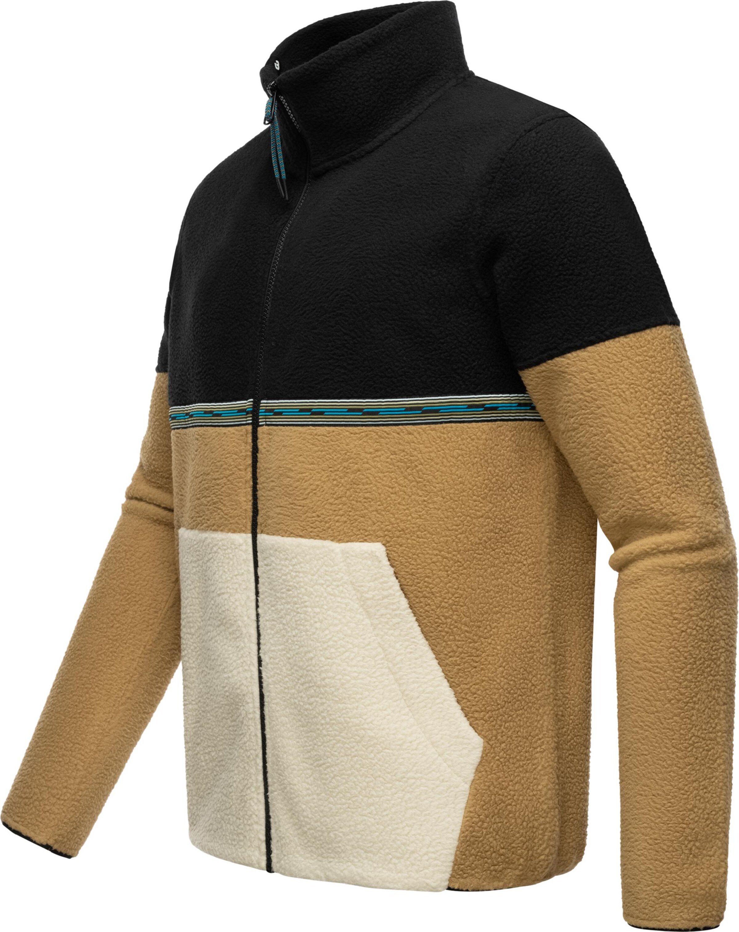 Ragwear Fleece jas 'Lonndy' in Beige