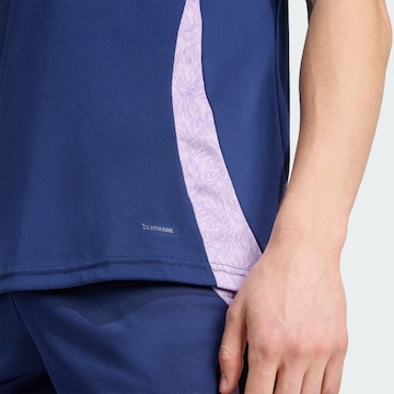 T-Shirt fonctionnel 'Frankreich' ADIDAS PERFORMANCE en bleu