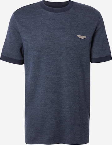 BOSS Тениска 'C-Thompson 242_AM' в синьо: отпред