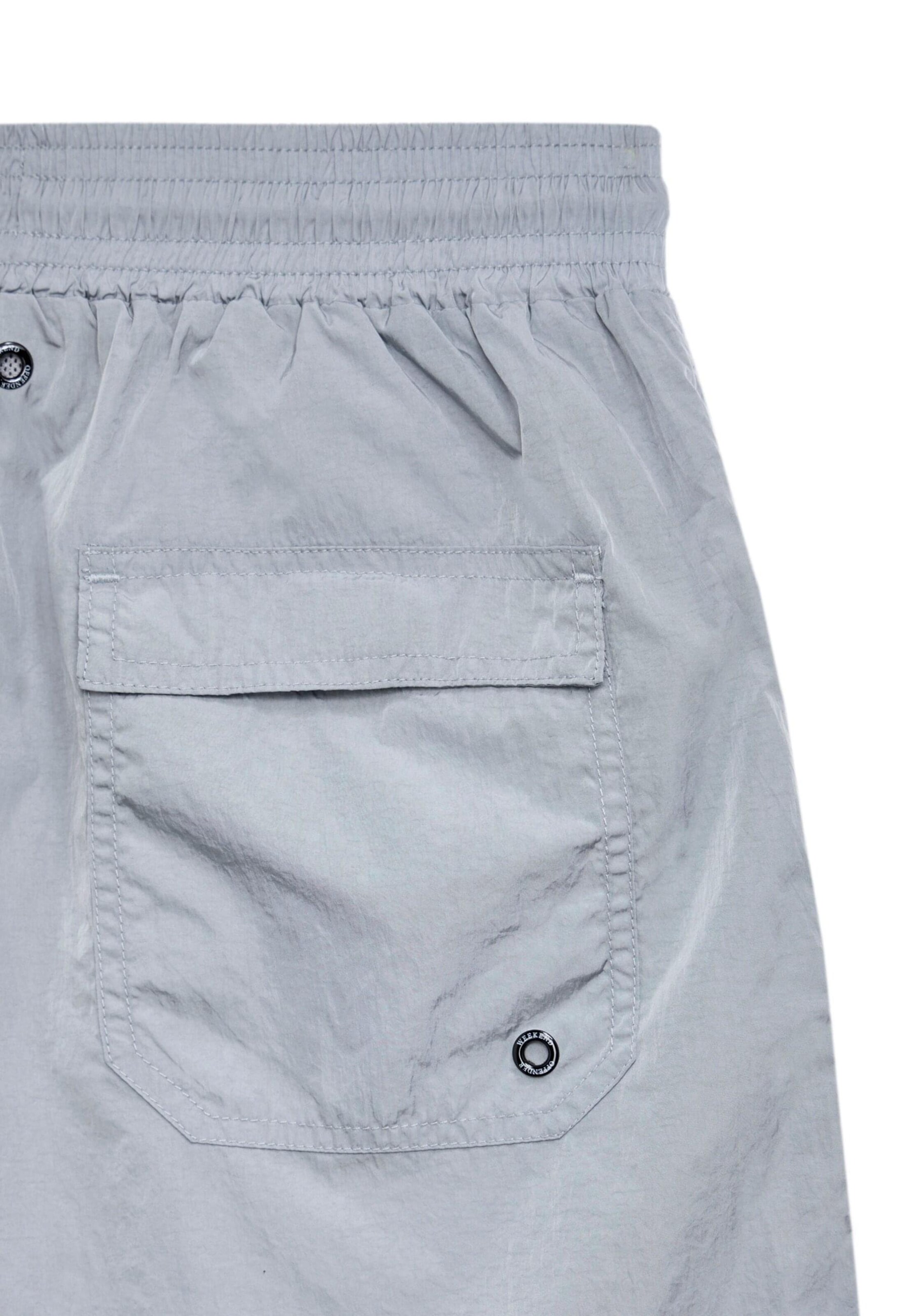Weekend Offender Regular Badeshorts 'Stacks' in Grau