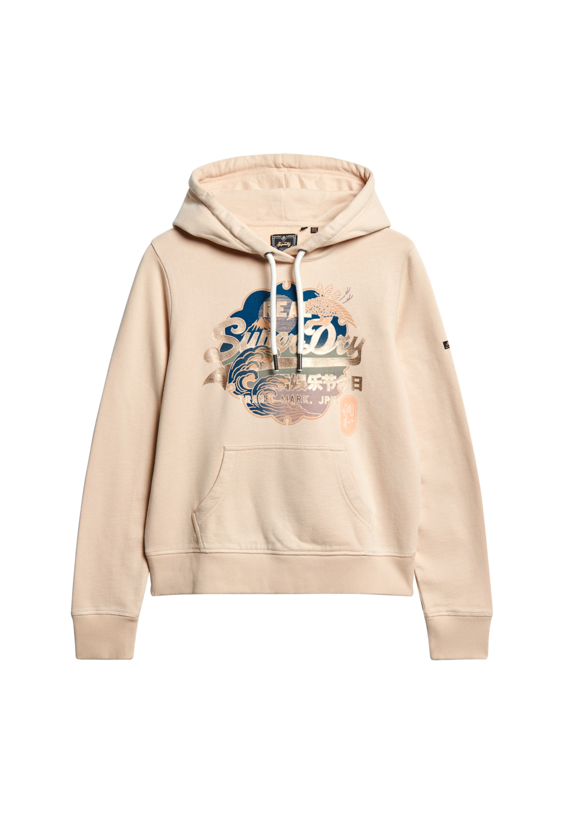 Superdry & Co Sweatshirt 'Itago' in Beige: Vorderseite