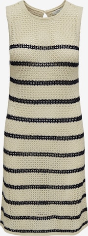 JDY Knitted dress in Beige: front