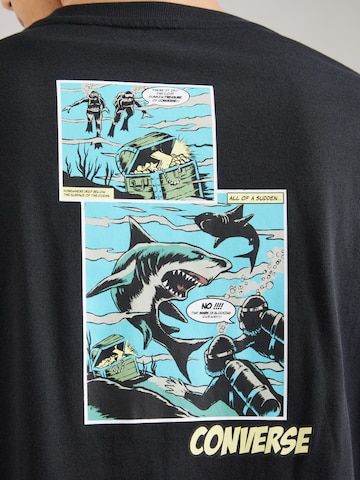 T-Shirt 'COMIC' CONVERSE en noir