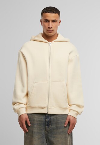 MT Upscale Sweatjacke 'One Step Away' in Beige