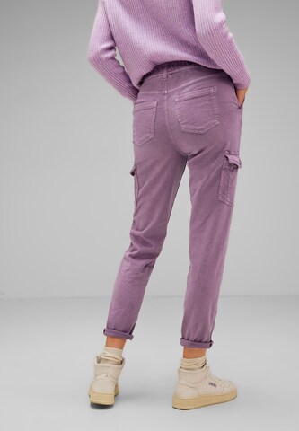 STREET ONE Loose fit Jeans in Purple