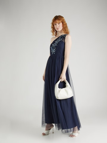 Maya Deluxe Evening Dress in Blue