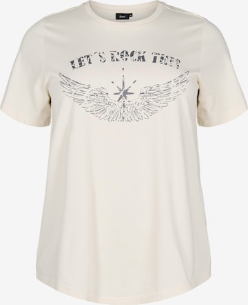 smėlio Zizzi Marškinėliai 'EROSA': priekis