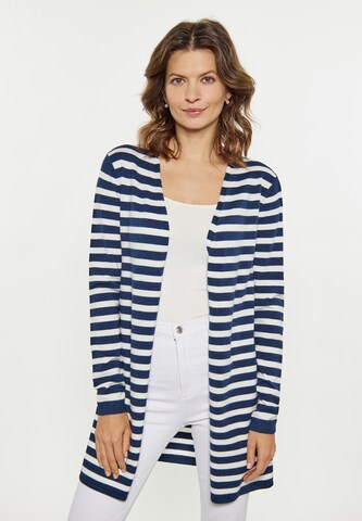 Cardigan usha BLUE LABEL en bleu : devant