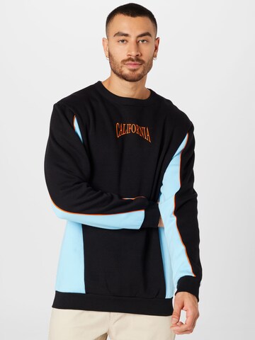 JACK & JONES Sweatshirt in Zwart: voorkant