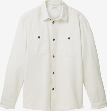 TOM TAILOR Regular fit Between-Season Jacket in White: front