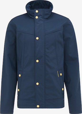 Schmuddelwedda Weatherproof jacket in Blue: front