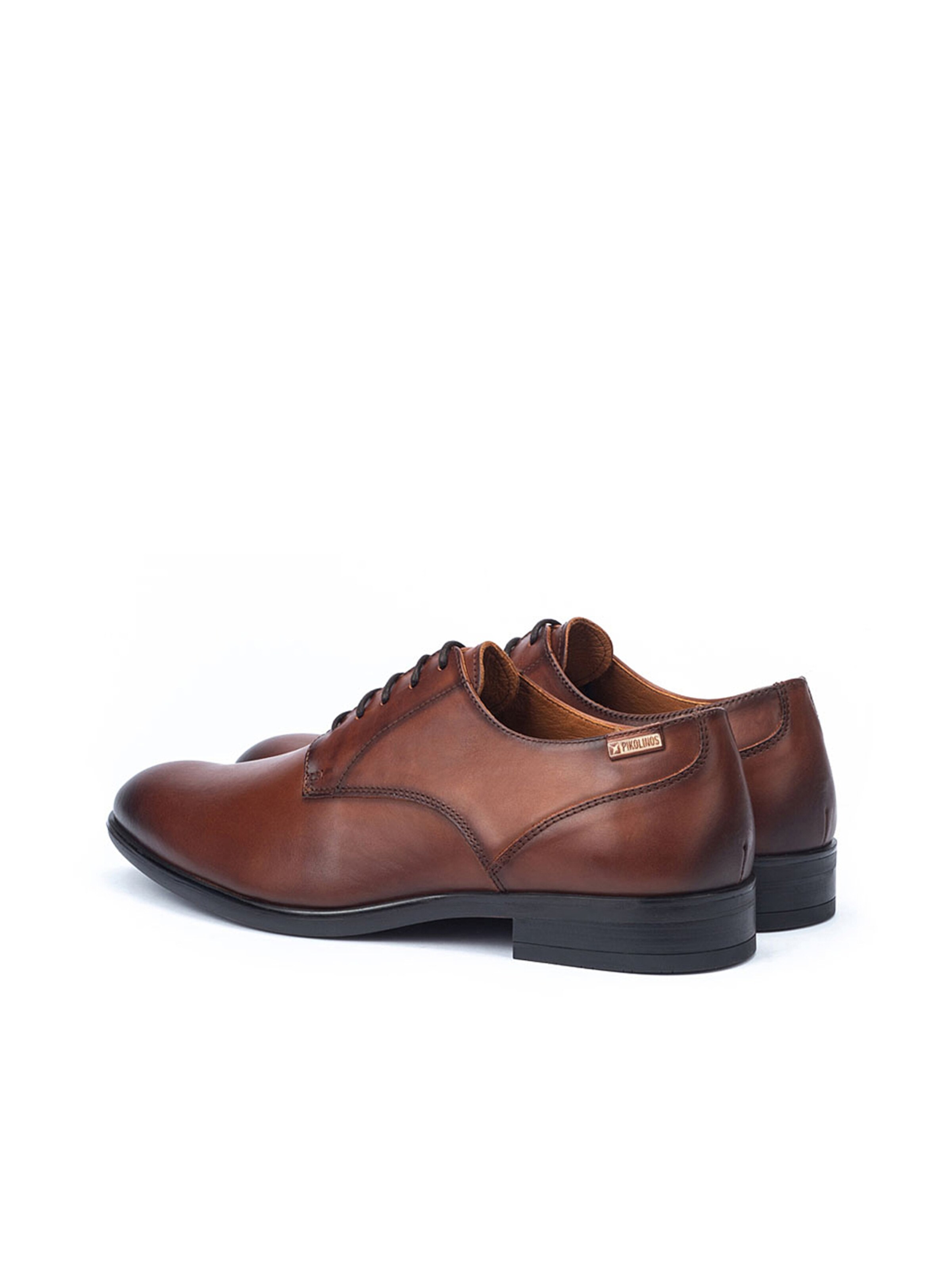 PIKOLINOS Buty sznurowane w kolorze brązowy