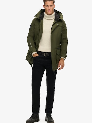 Superdry Zimná parka - Zelená