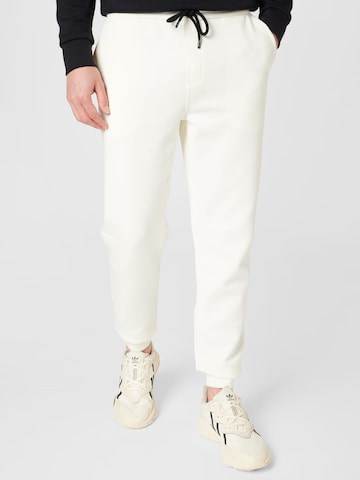 Calvin Klein Spodnie w kolorze biały: przód