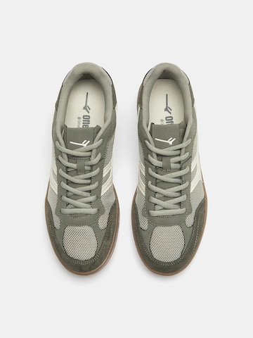 Baskets basses Pull&Bear en vert