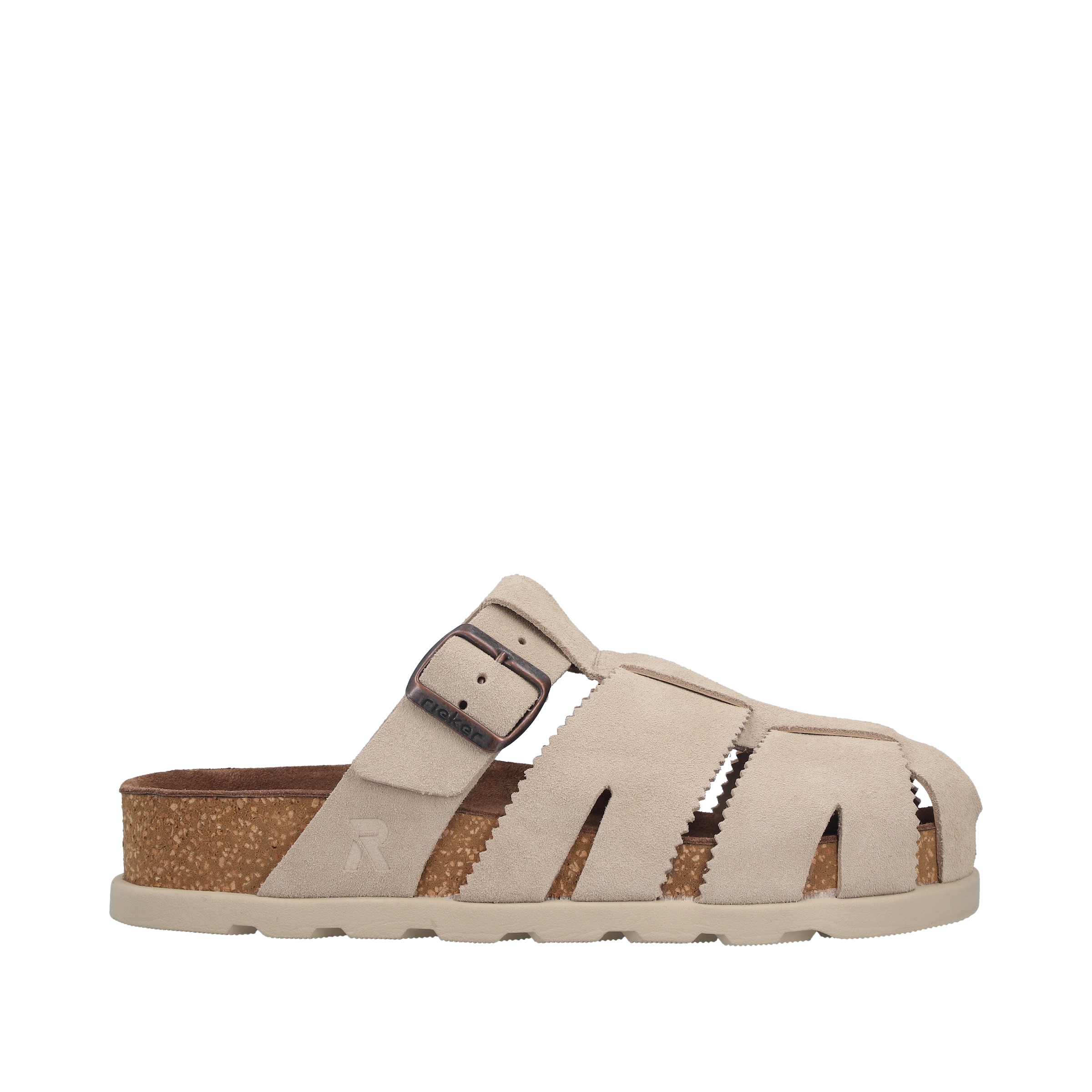 Rieker Mules in Beige