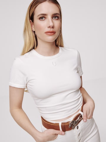 Daahls by Emma Roberts exclusively for ABOUT YOU T-Shirt 'Anja' in Weiß: predná strana