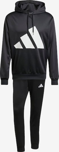 ADIDAS SPORTSWEAR Treenipuku värissä musta / valkoinen, Tuotenäkymä